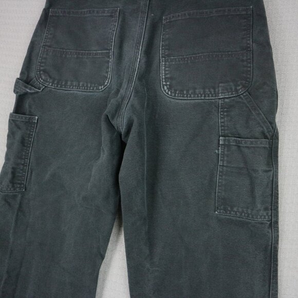 Carhartt Loose Straight Washed Duck Dungaree Patchless Sample Pants 34x30 - Picture 6 of 8